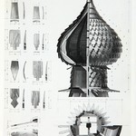 Л. 22. Успенская церковь, г. Кондопога. Архитектор А.В. Ополовников. Шатровая главка (реставрация). 1949 г.