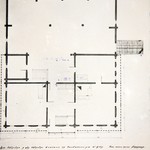 Л. 10. Дом Ошевнева, д. Ошевнево. Тех. арх. Э.В. Ильин 1950 г. План жилого этажа (реставрация)