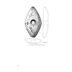 Рис. 72. Клевец из поселения Грудино I (сланец)