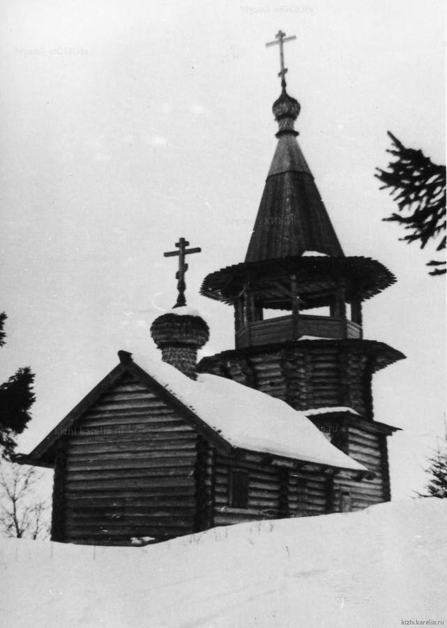 Часовня Знамения Богородицы в д.Корба Медвежьегор.р. Вид с северо–востока