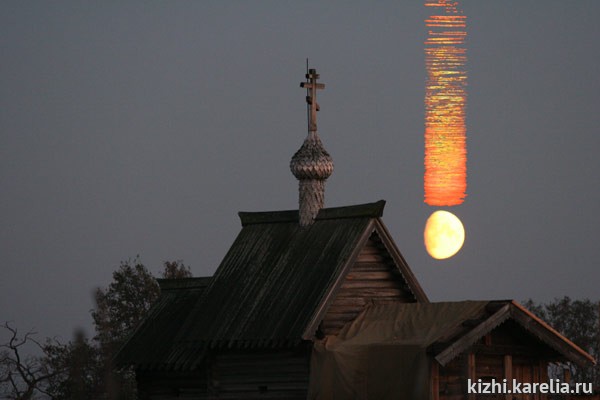 Церковь Воскрешения Лазаря, остров Кижи