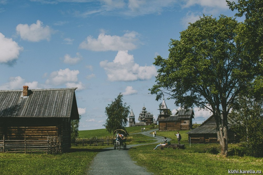 Заонежский свадебный обряд. Конная прогулка