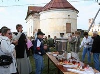 Поклонный крест, разрушенная церковь Николая Чудотворца