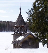 Часовня в деревне Узкие