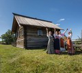 Выставки на острове Кижи. Мастерская женских ремесел в доме Щепина