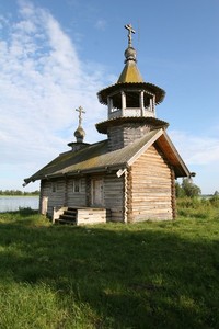 Часовня в д. Еглово до реставрации...