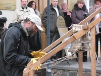 Звонарь И. Хуттер, музей Кижи