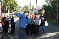 В квартале исторической застройки