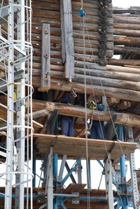 The disassembly of logs