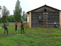 Учебное занятие по промышленному альпинизму