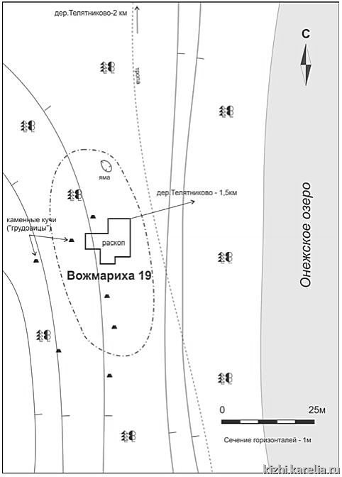 Рис.41. План поселения Вожмариха 19