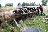 Экспедиция в Заонежье. Волкостров, 2009 г.