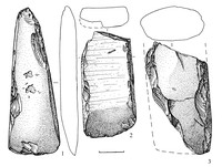 Рис.4. Поселение Леликово 1. Предметы из сланца