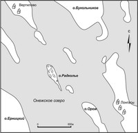 Рис.1. Расположение о.Радколье