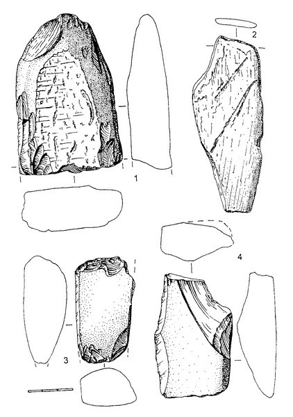 Рис.18. Предметы из сланца (раскоп №2)