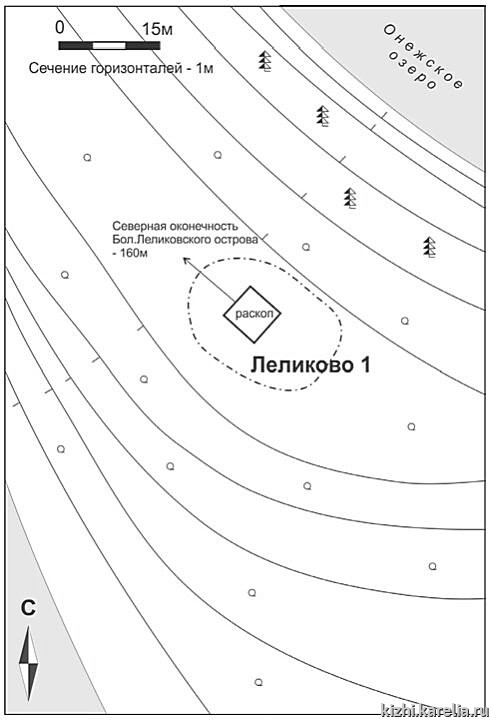 Рис.53. План поселения Леликово 1