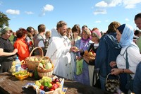 Преображение Господне. Освящение плодов