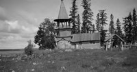 Часовня Знамения Пресвятой Богородицы в д. Корба. 1943 г. Финский военный фотоархив «SA-Kuva»