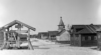 Улица в д. Кургеницы. 1943 г. Финский военный фотоархив «SA-Kuva»