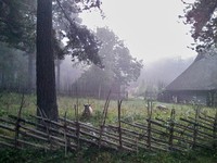 Rural architecture with rural landscape (ill 1)